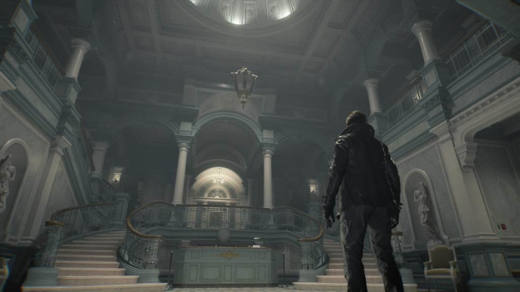 Leon Kennedy in Rhodes Hill Chronic Care Center - Resident evil Requiem