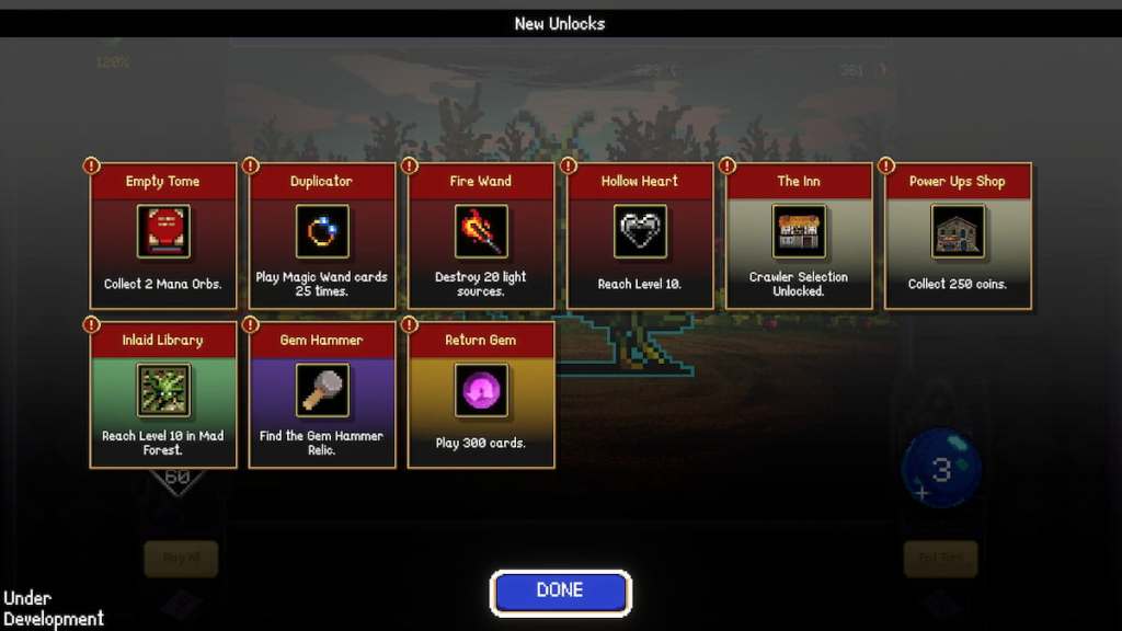 Vampire Crawlers unlocks