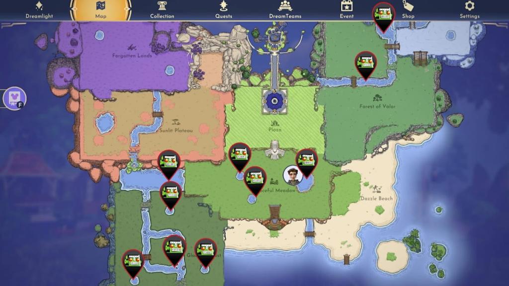Shiny tomato map locations in disney dreamlight valley