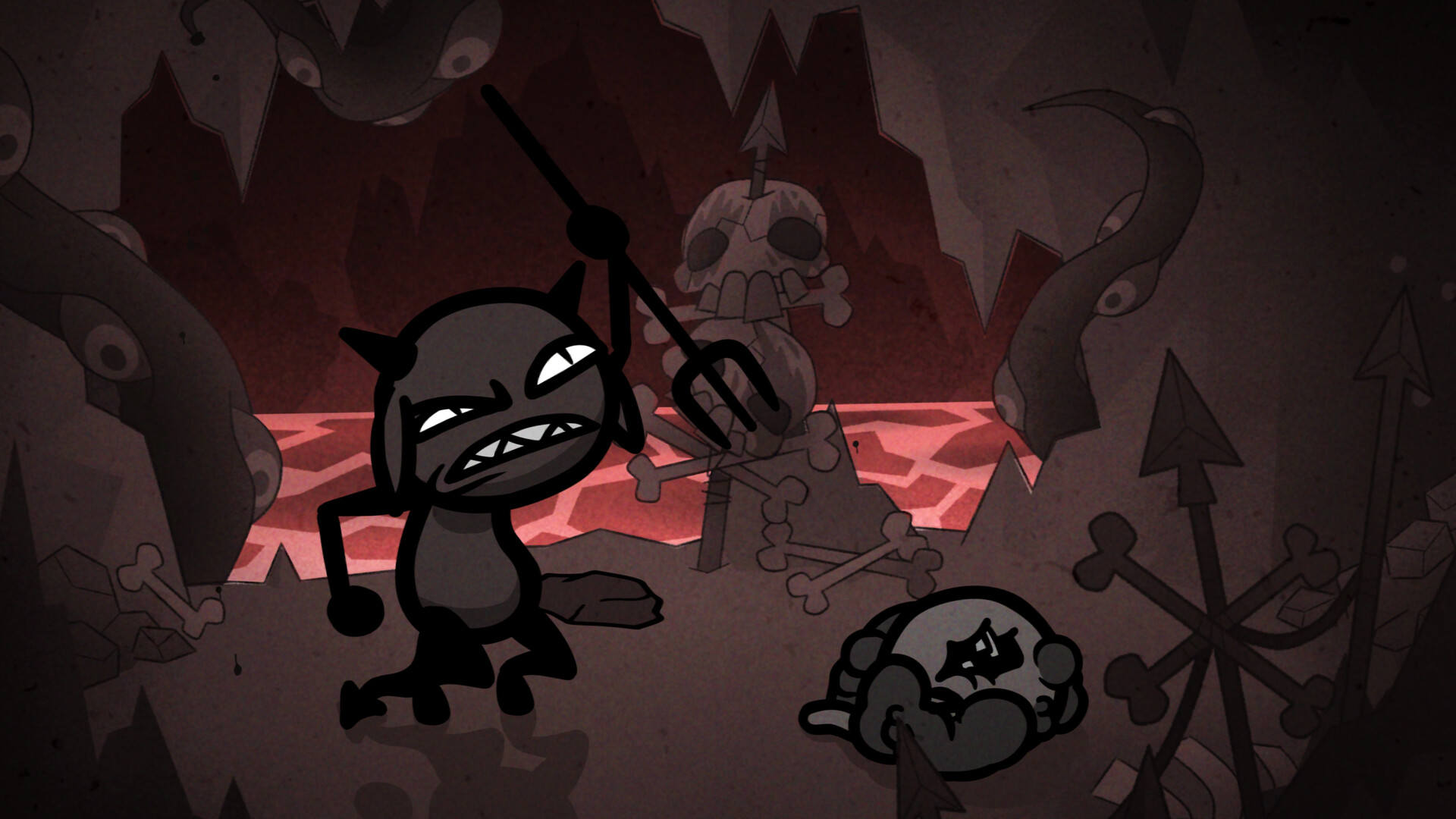 An enemy in Mewgenics