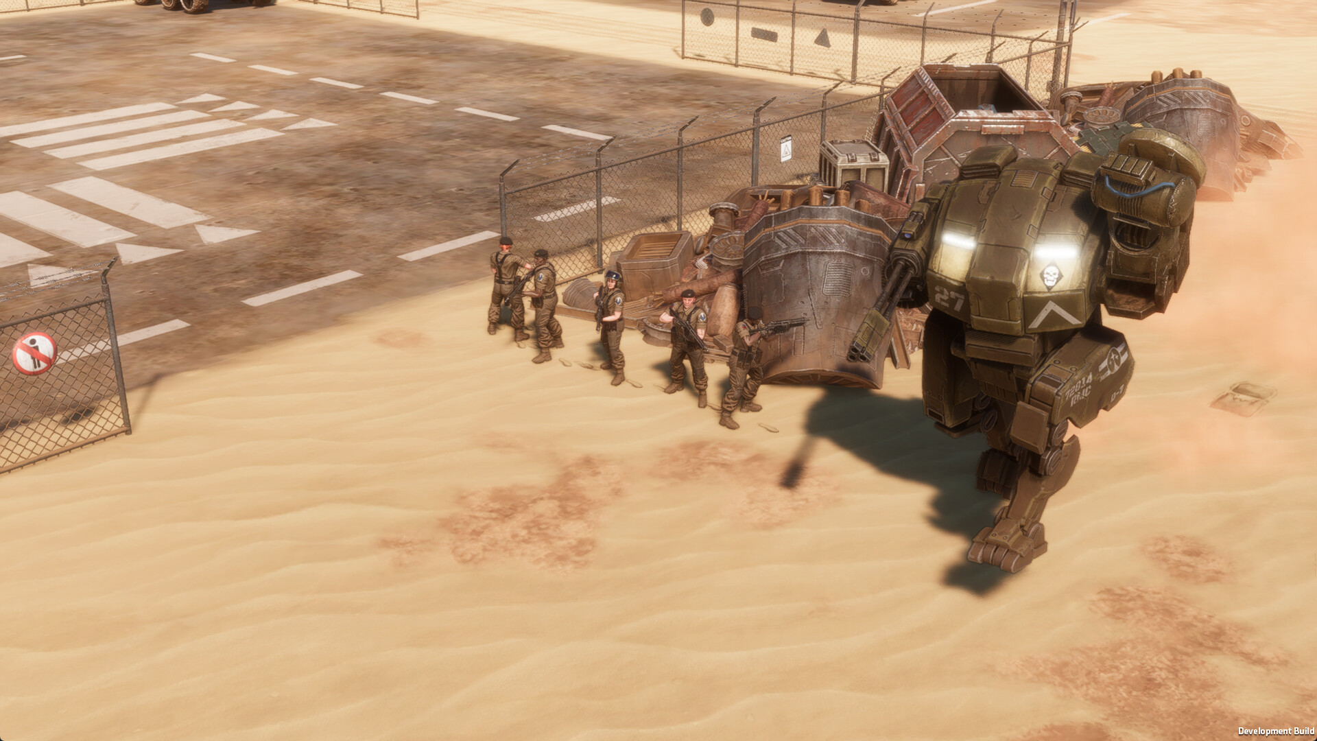 Armored soldier in MENACE