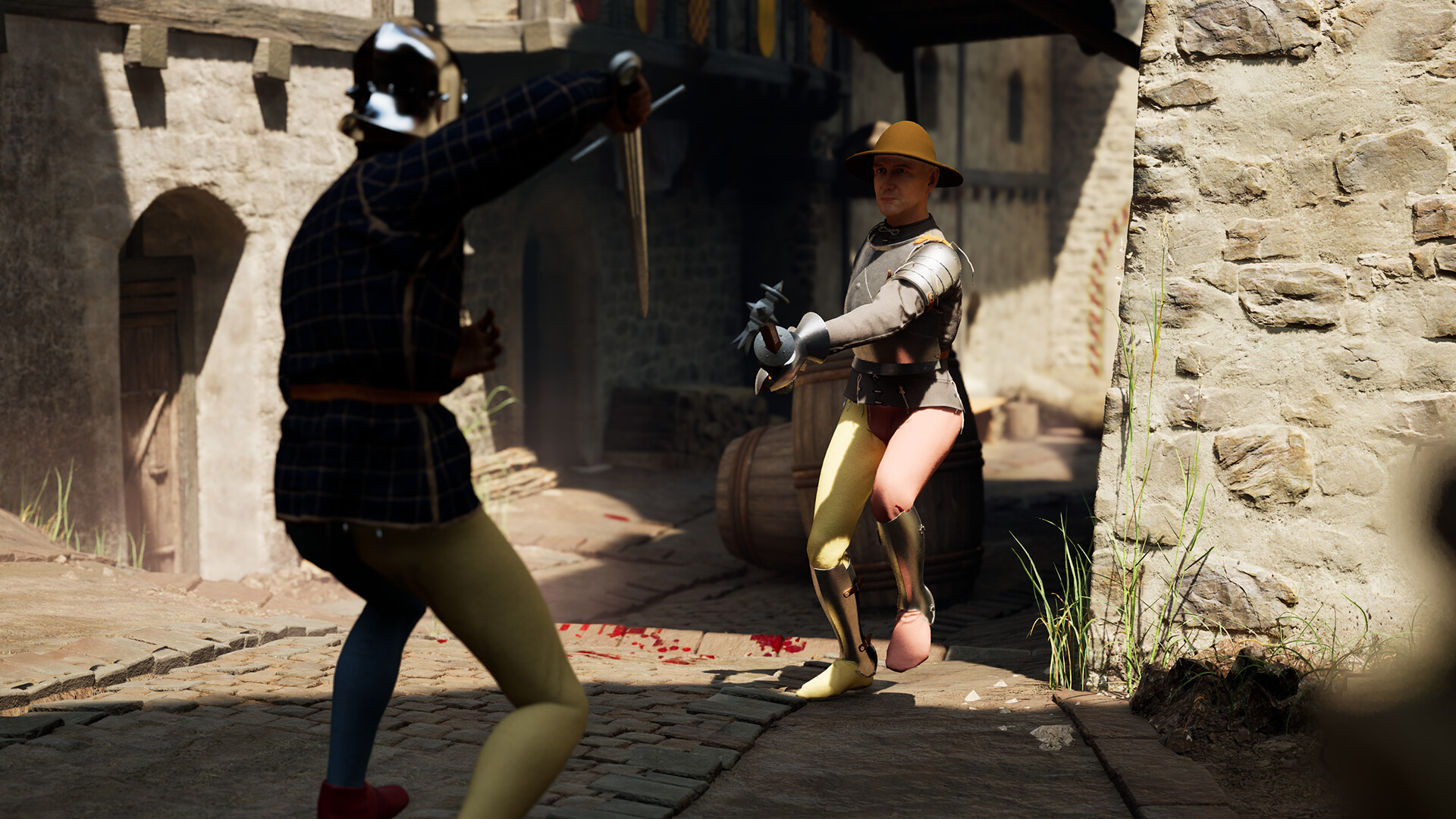 Dueling in Half Sword