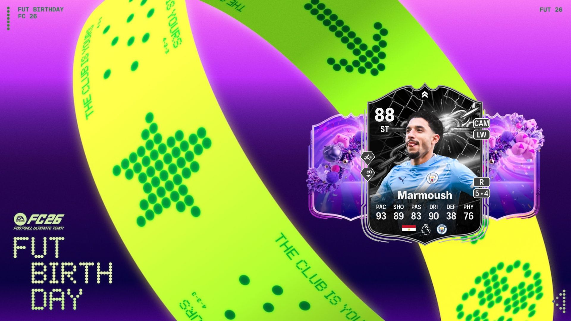 Marmoush Showdown card in FC 26