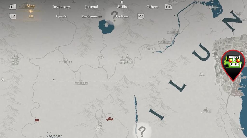 Grimnir's location in Crimson Desert