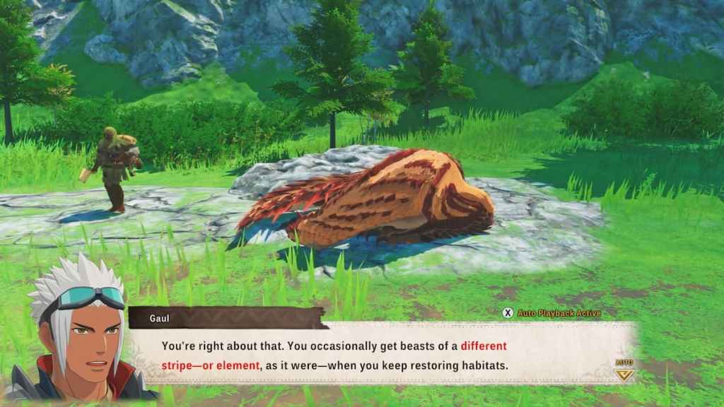 A monster in Monster Hunter Stories 3