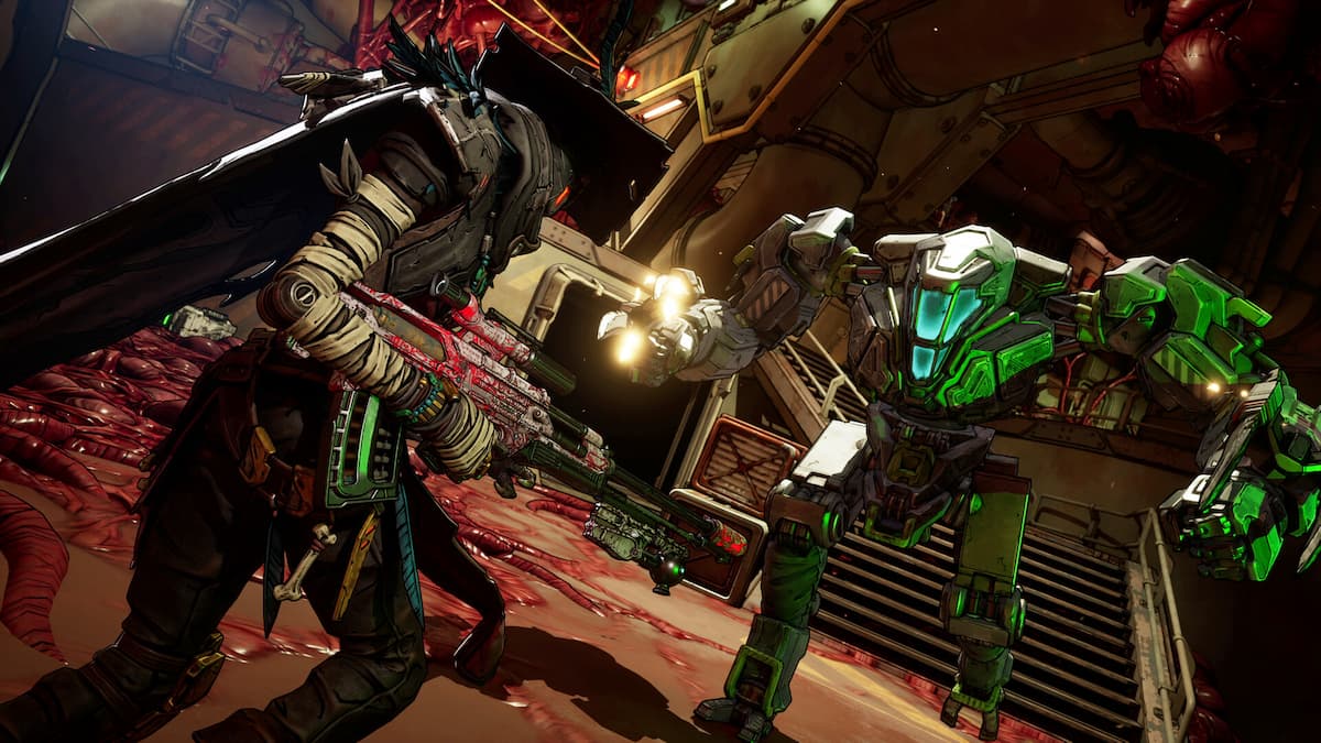 Borderlands 4 DLC fight.