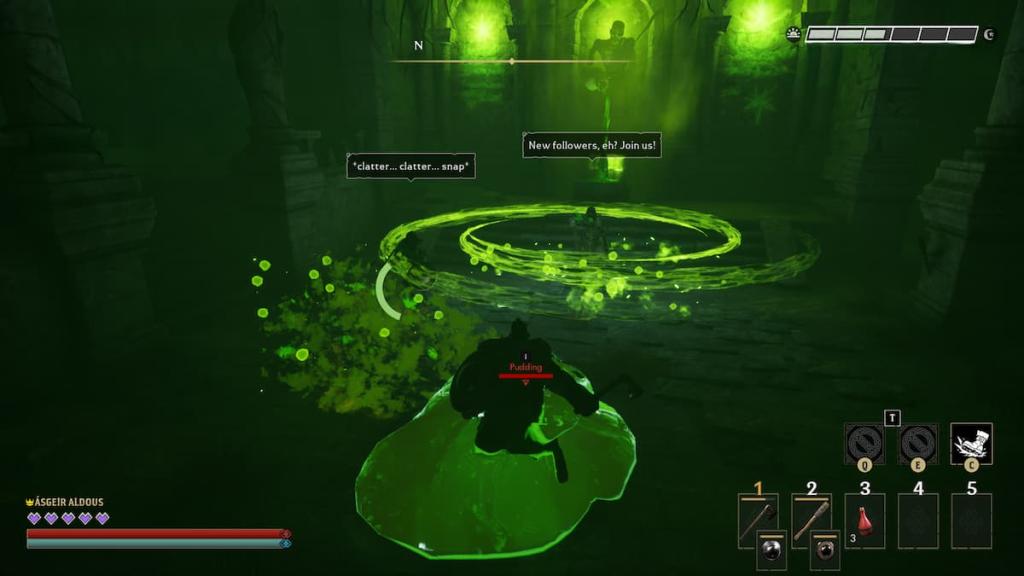 Combat in Wyldheart. 