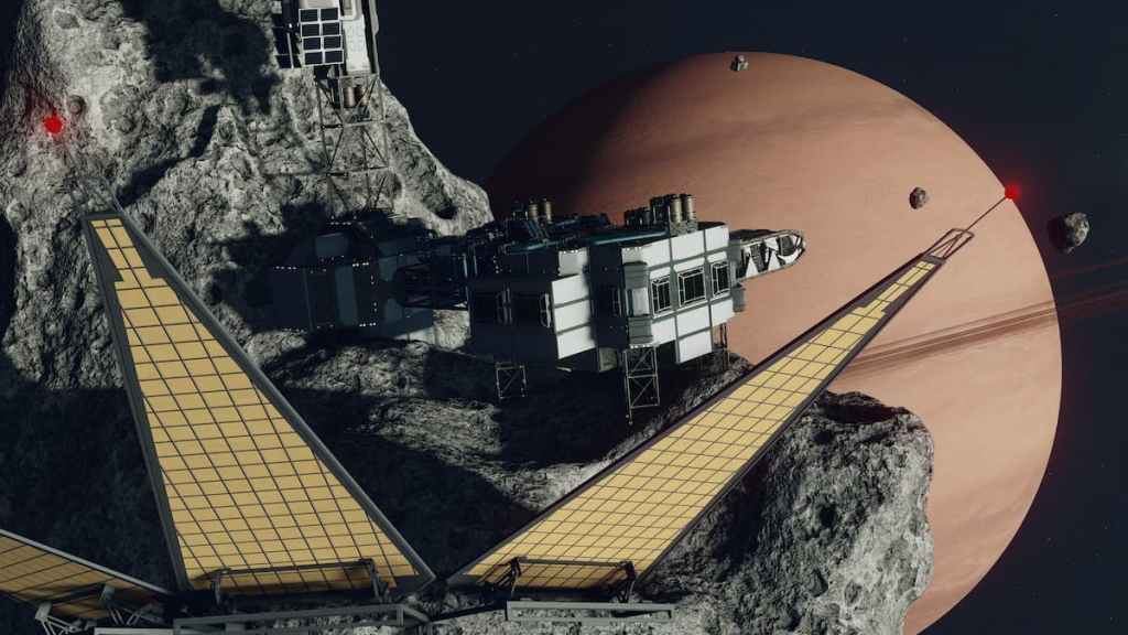 A moon base in Starfield.