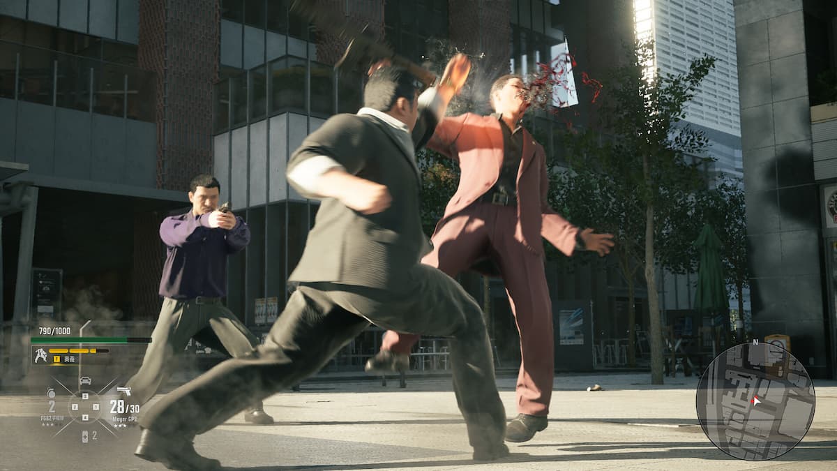 Gang of Dragon fighting scene.