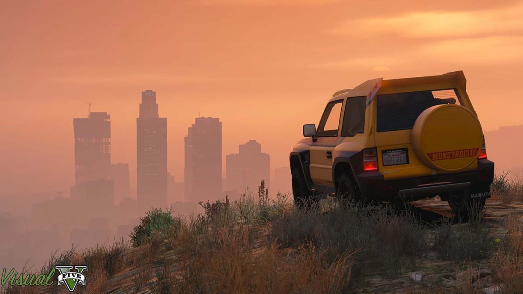 Visual V, a visual overhaul mod for GTA V.