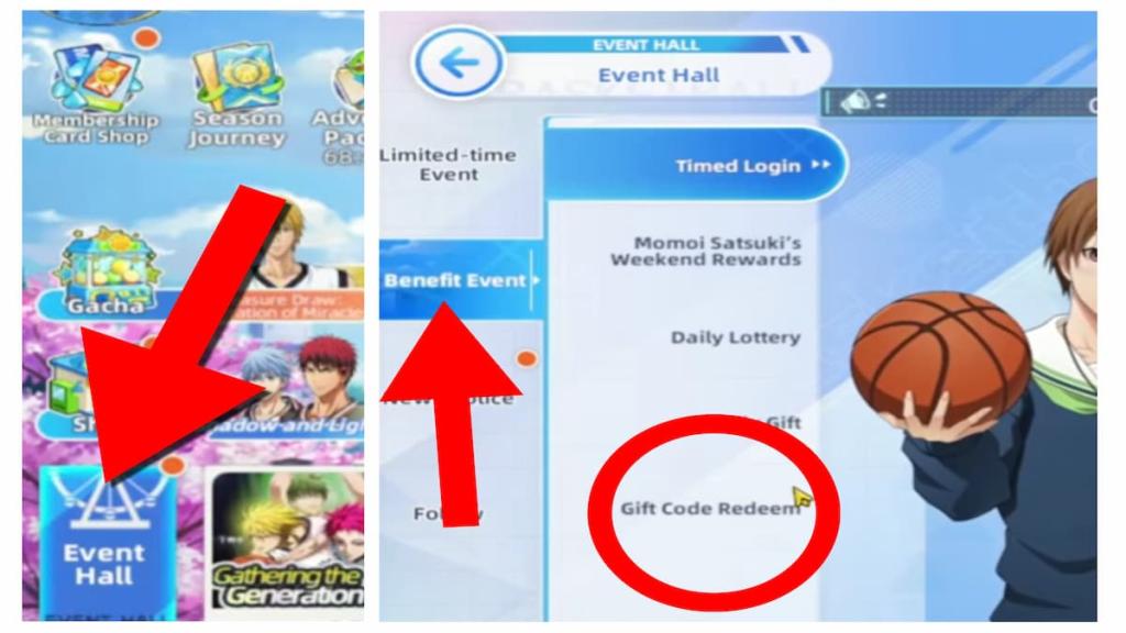 How to redeem codes in KBS: SR.