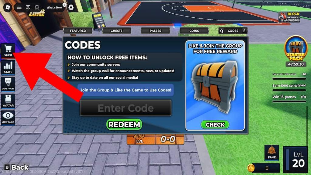 How to redeem NBA Champions Basketball codes.