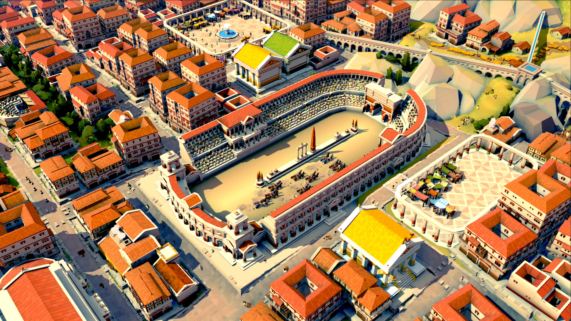 A flourishing city in Nova Roma