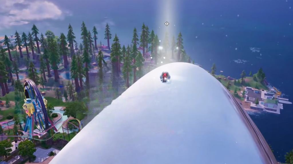 The Foundation helmet in Fortnite.