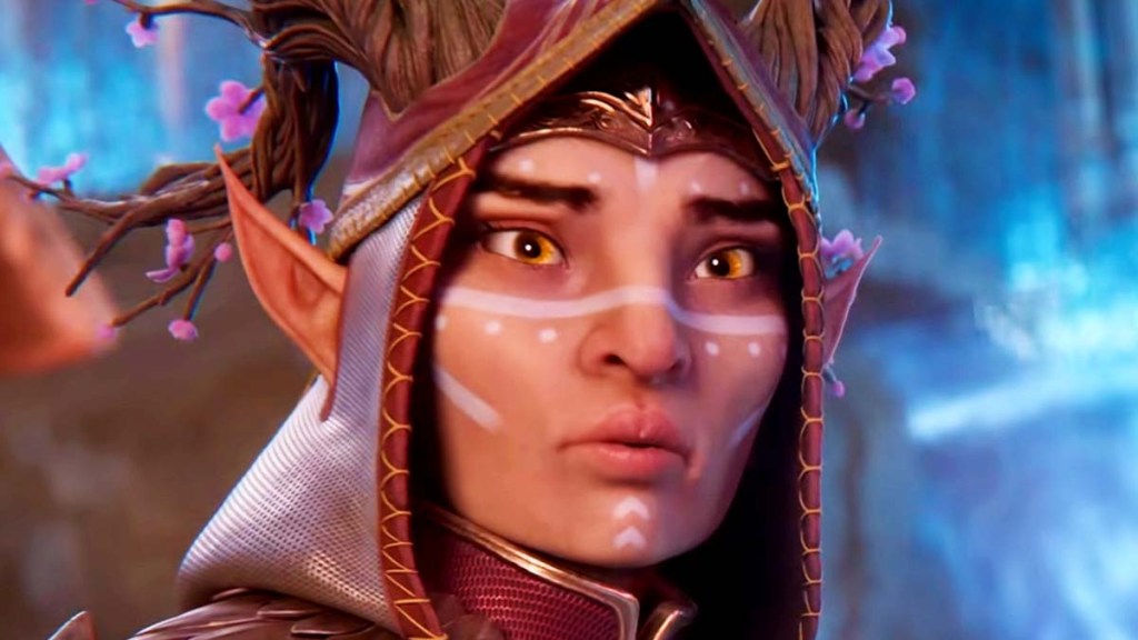 A seemingly very surprised character from defunct MMORPG, Ashes of Creation