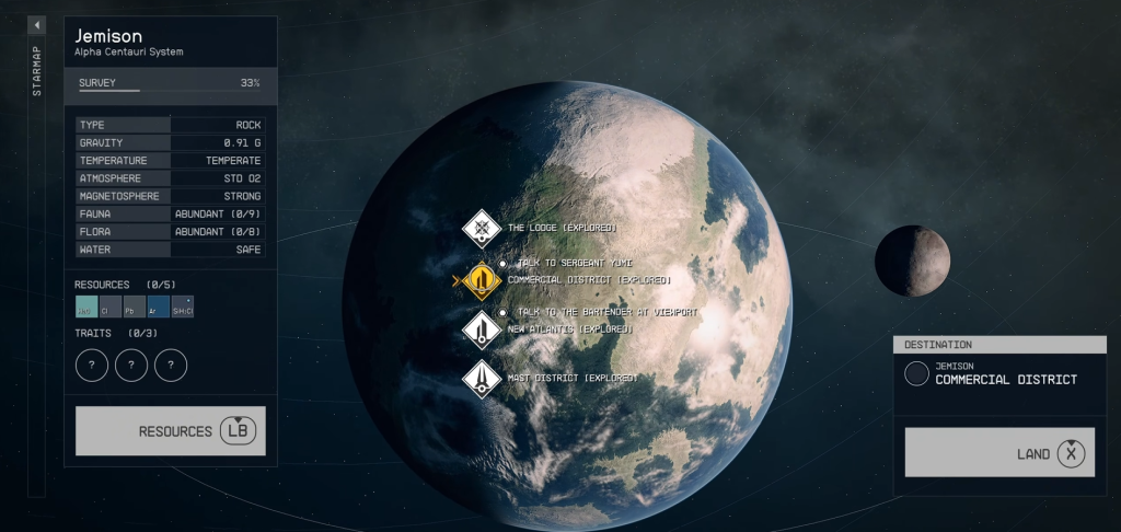 Muria location in Starfield 