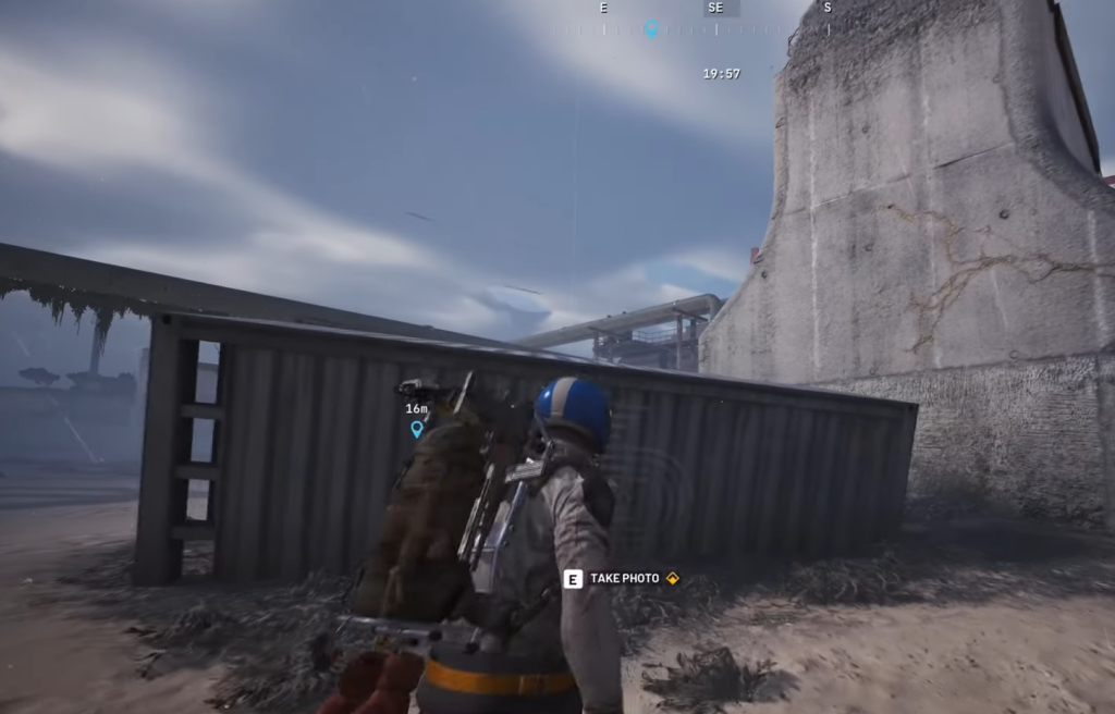 Sunken container in ARC Raiders