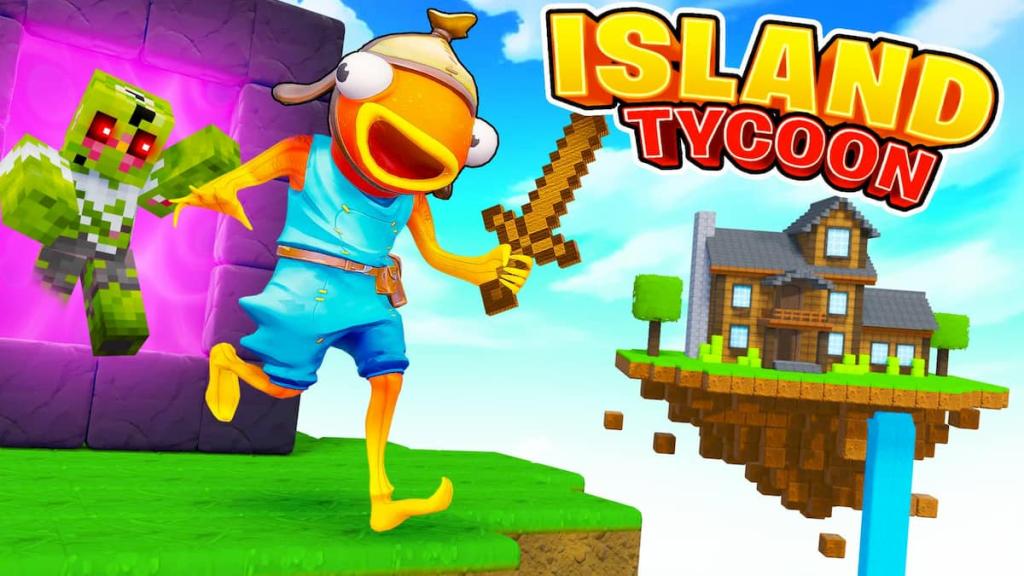 Island Tycoon promo art.