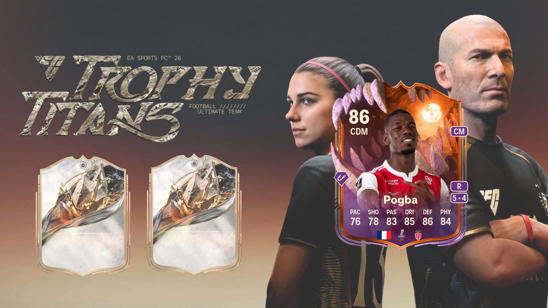 Paul Pogba Ultimate Scream card in FC 26