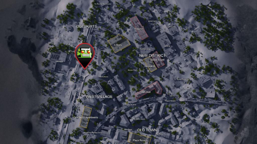 Clues location