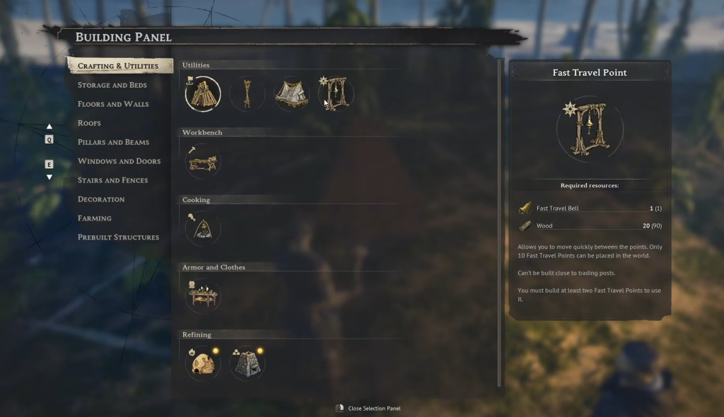 Fast Travel Bell recipe