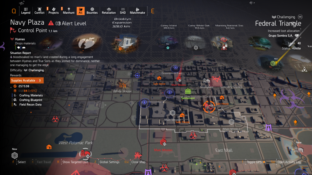 Navy Plaza in The Division 2