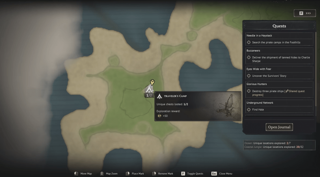 Traveler's Camp in Windrose
