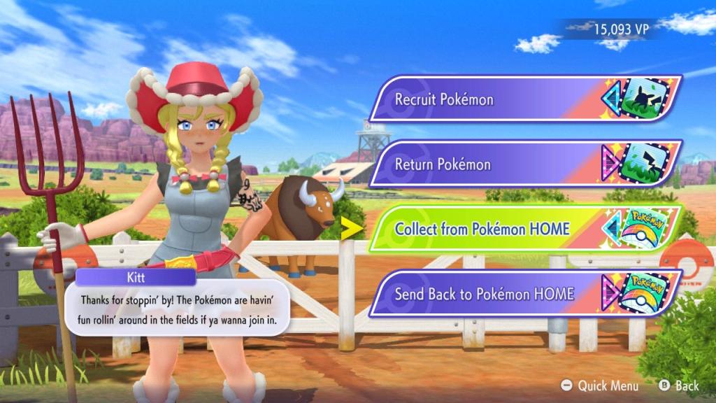 Recruit section in Pokemon Champions