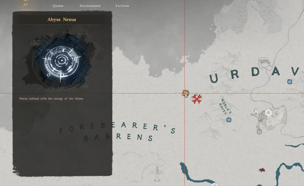 Witch of Strength location in Crimson Desert