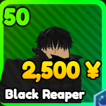 Black Reaper unit from Re: Rangers X Roblox experience.