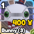 Bunny 3 unit from Re: Rangers X Roblox experience.