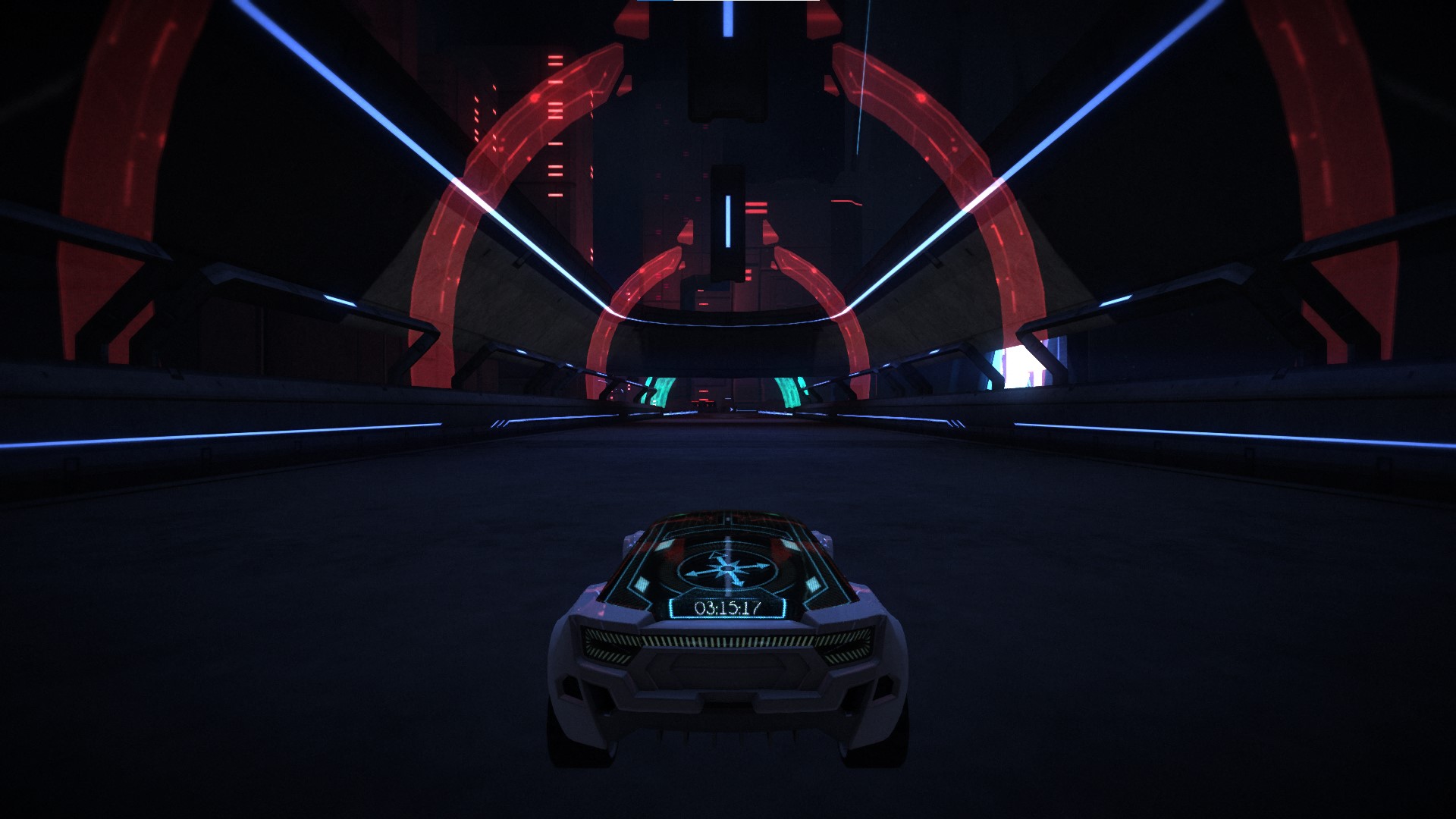 Gameplay screenshot from Distance