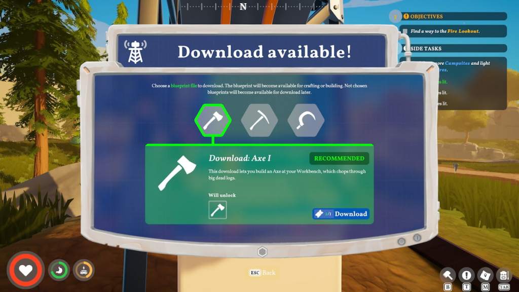 Downloading blueprint in outbound