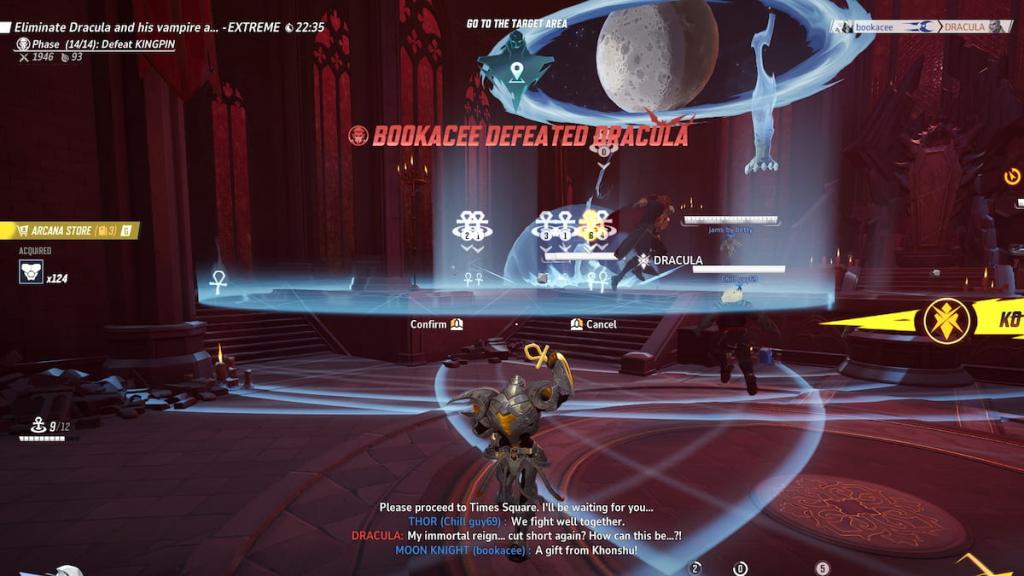 Defeated dracula in marvel rivals