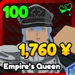Empire's Queen unit from Re: Rangers X Roblox experience.