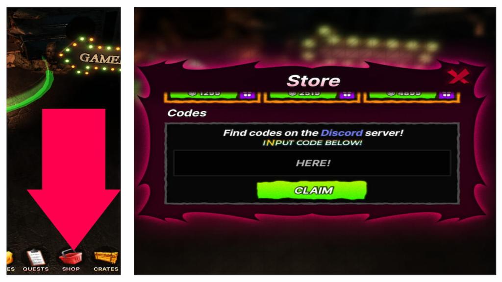 How to redeem codes in Amber Alert. 