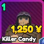 Killer Candy unit from Re: Rangers X Roblox experience.