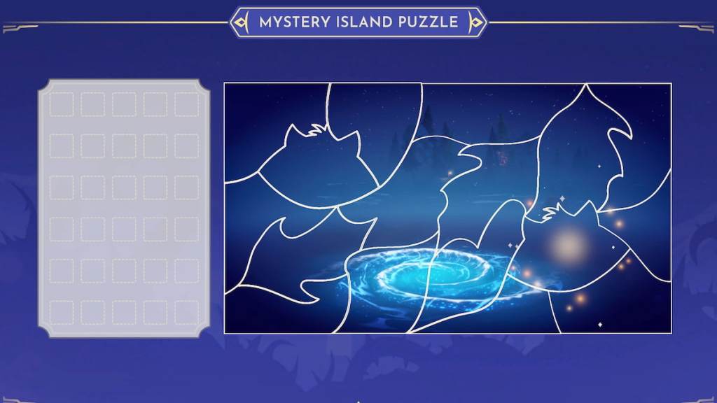 mystery island puzzle in DDV