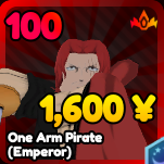 One Arm Pirate unit from Re: Rangers X Roblox experience.