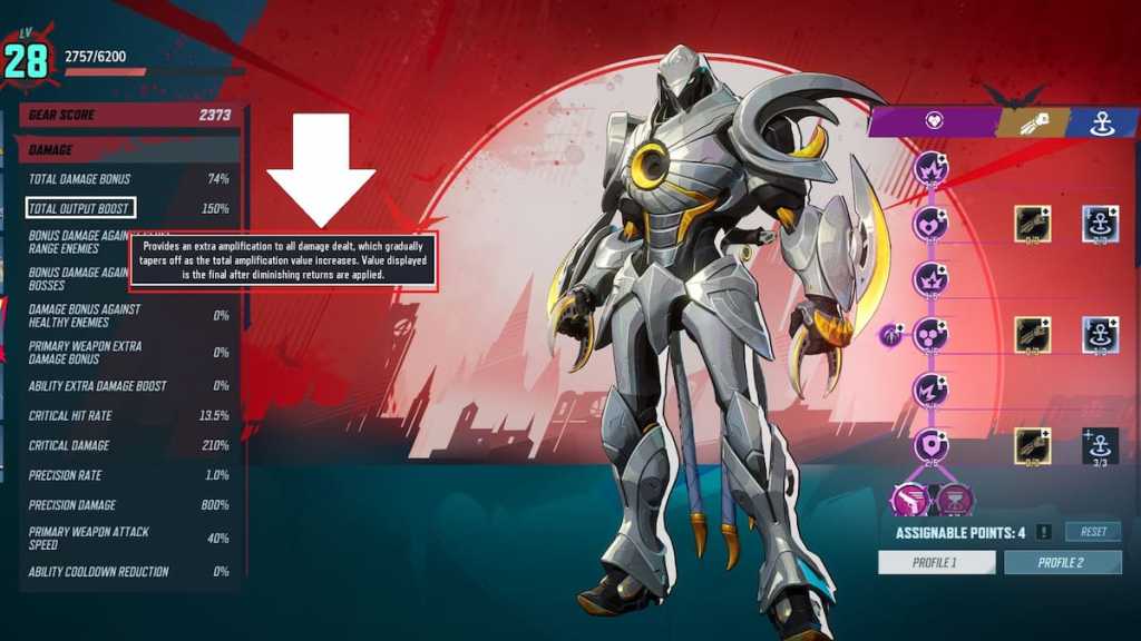 Output boost marked in marvel rivals