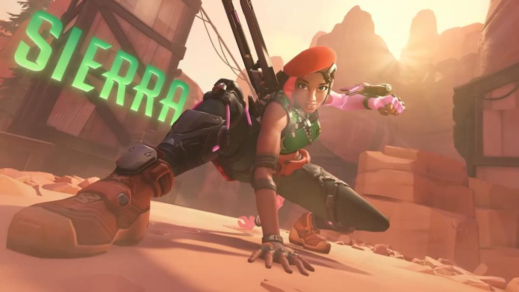 Sierra hero in Overwatch.
