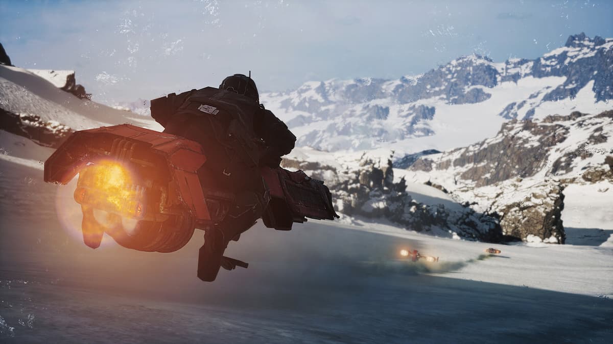 Star Wars galactic racer screenshot.