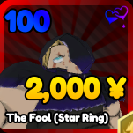The Fool unit from Re: Rangers X Roblox experience.
