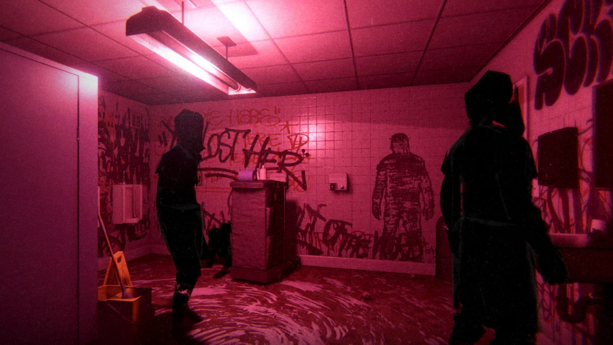 A red room in the phasmophobia alan wake event