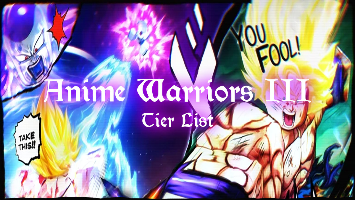 anime warriors 3 tier lists ranking everything in the game like weapons, accessories, gamepasses