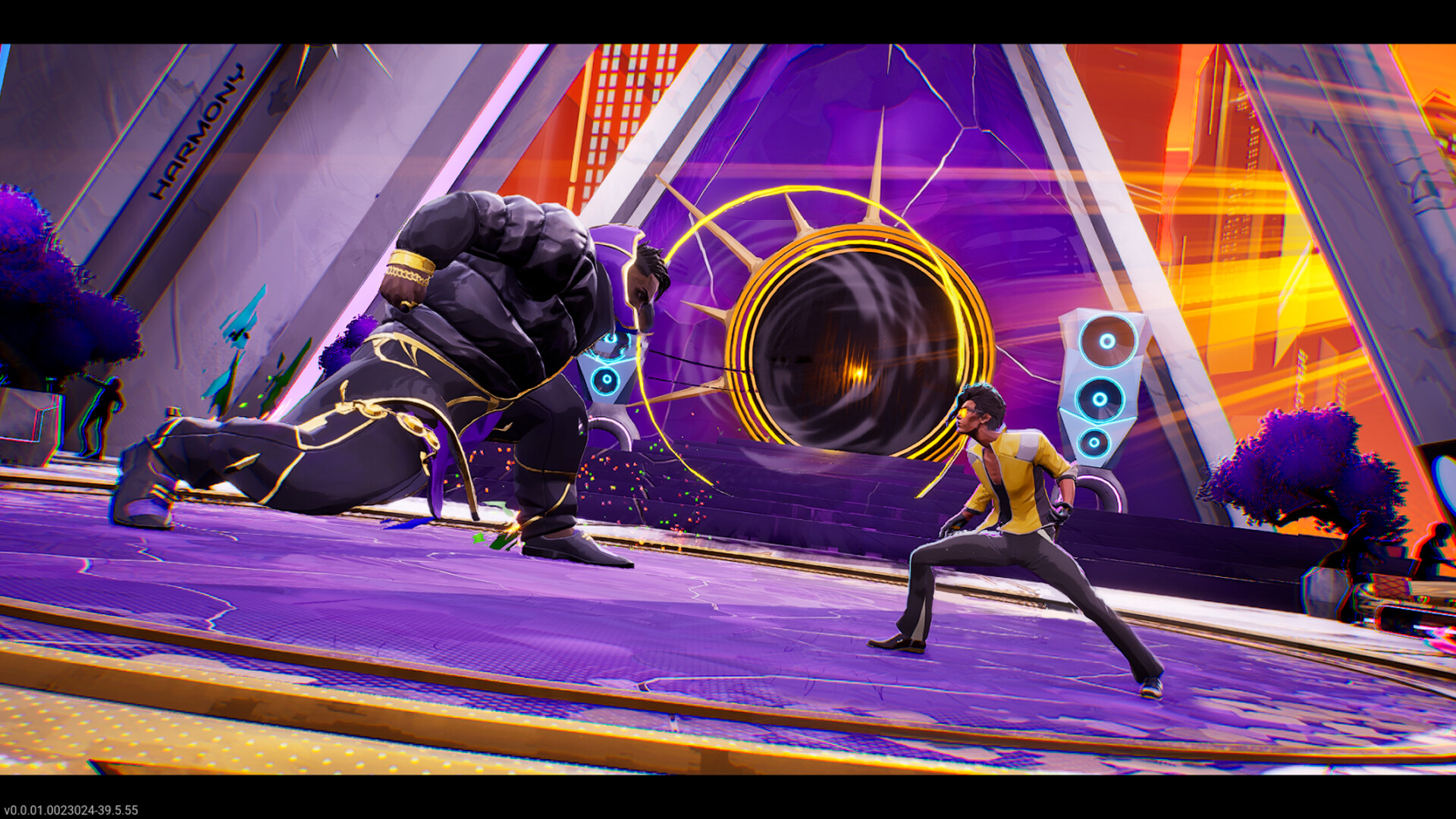 Charlie Disco facing a boss in Dead as Disco