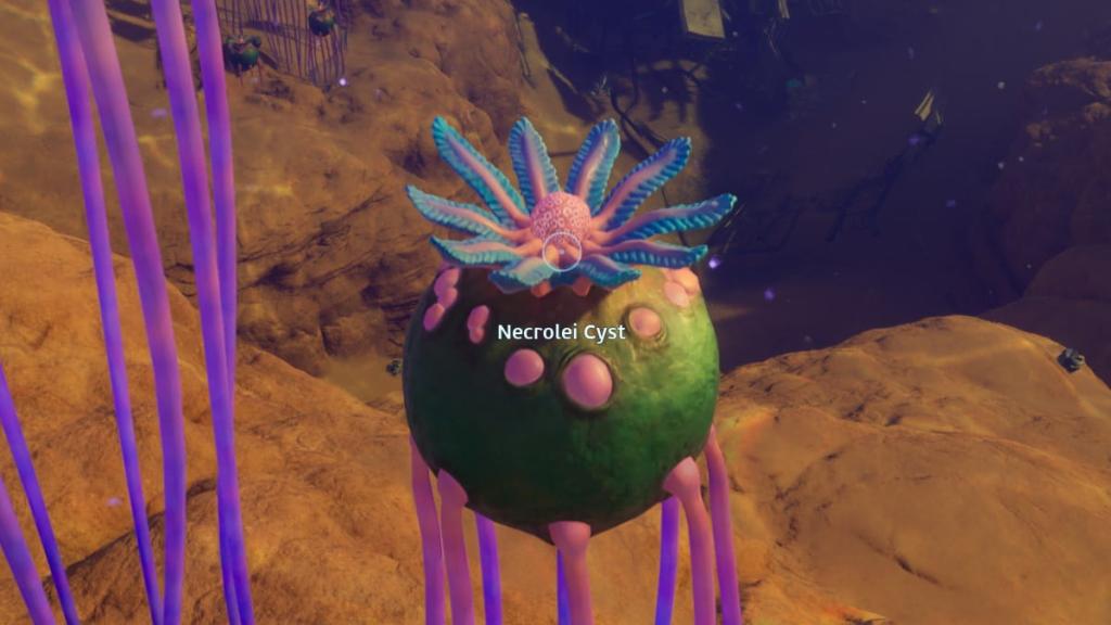 Subnautica 2 Necrolei Cyst flower